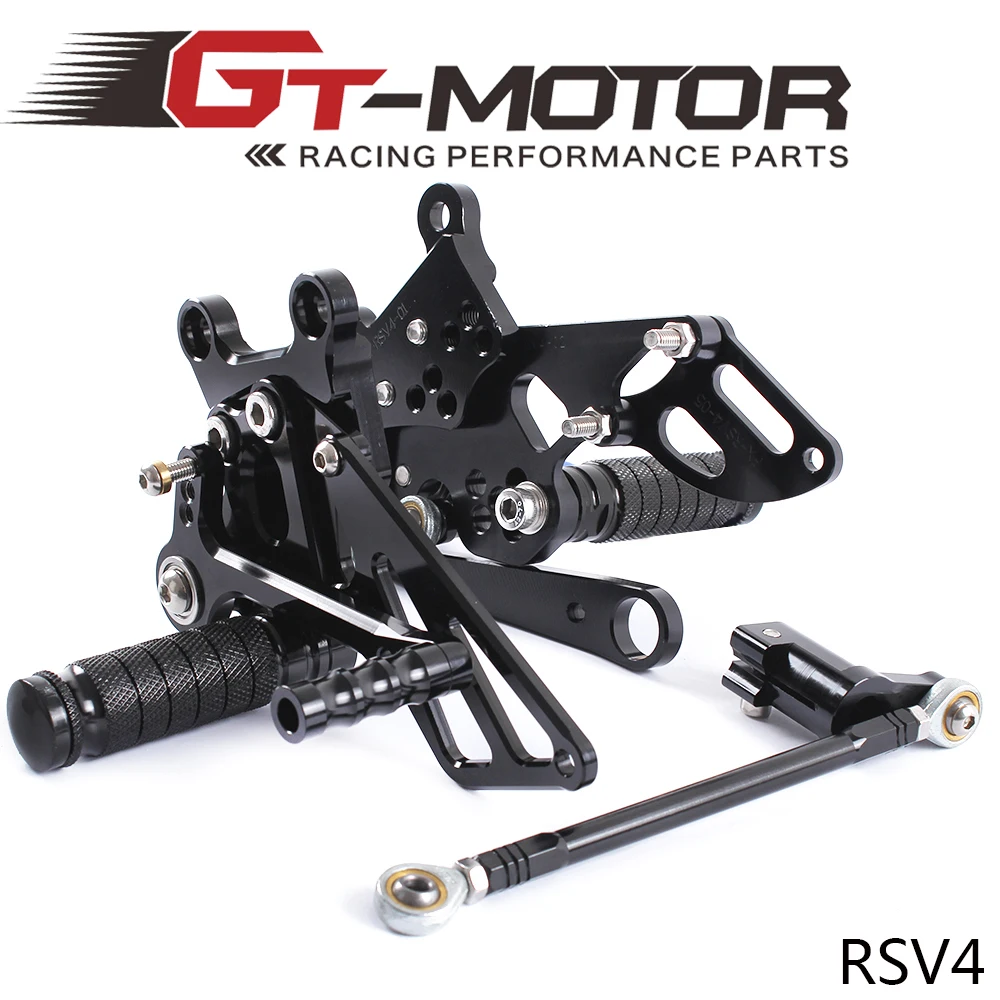 Полный CNC алюминиевый Мотоцикл Регулируемые задние комплекты подножка подножки