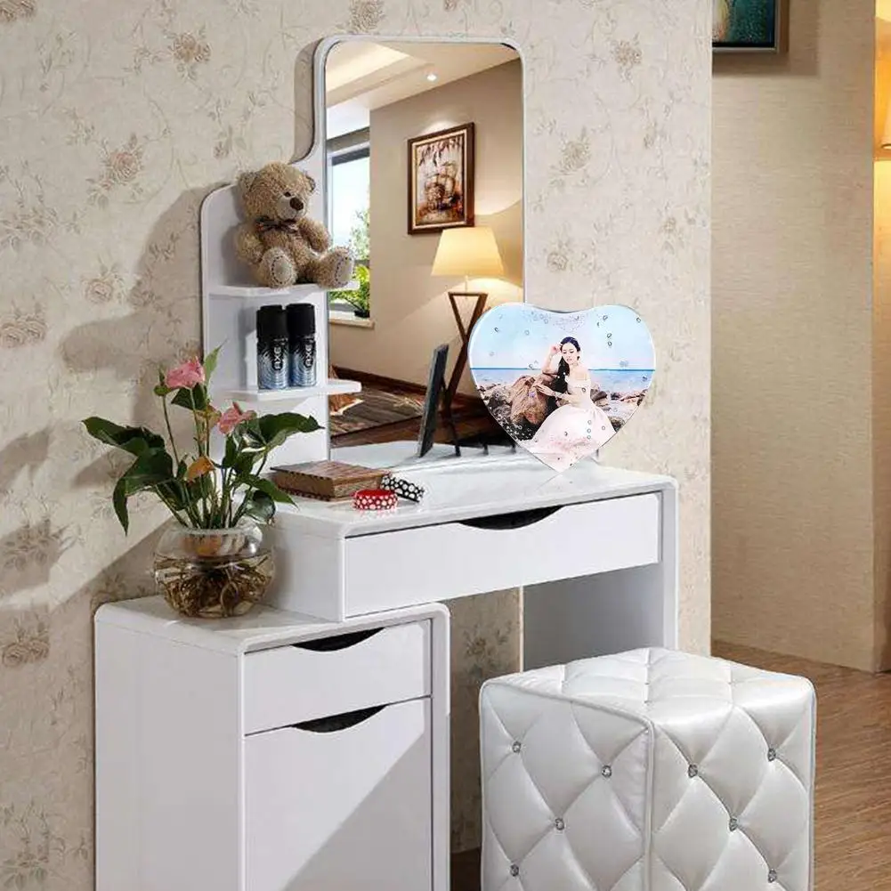 Плесень DIY Кристалл эпоксидная геометрическая форма в форме сердца Высокое