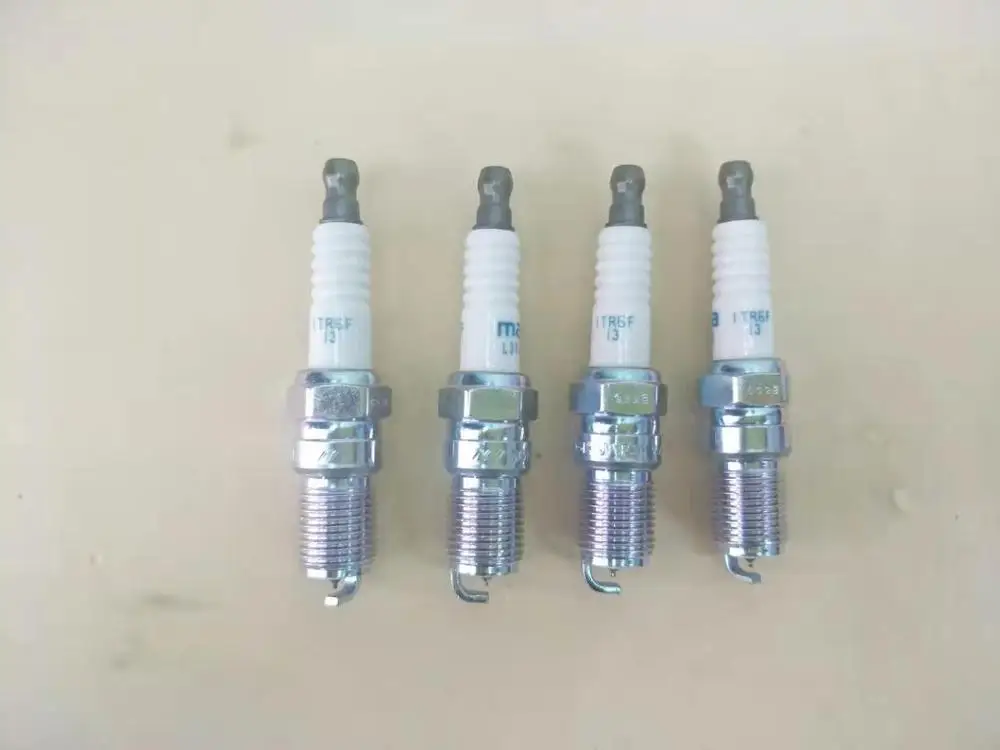 4 шт./лот иридиевая Свеча зажигания для Mazda 3 Ford Focus 2005-2011 1,8 OEM: 9S7E-12405-AA