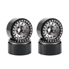 4 шт. Металл 1,9 Beadlock обод колеса 12 спиц Ступица колеса для 1:10 RC Гусеничный осевой Scx10 D90 Hpi шины RC аксессуары Tamiya