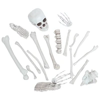 1 set human skeleton bones festival decoration haunted house props