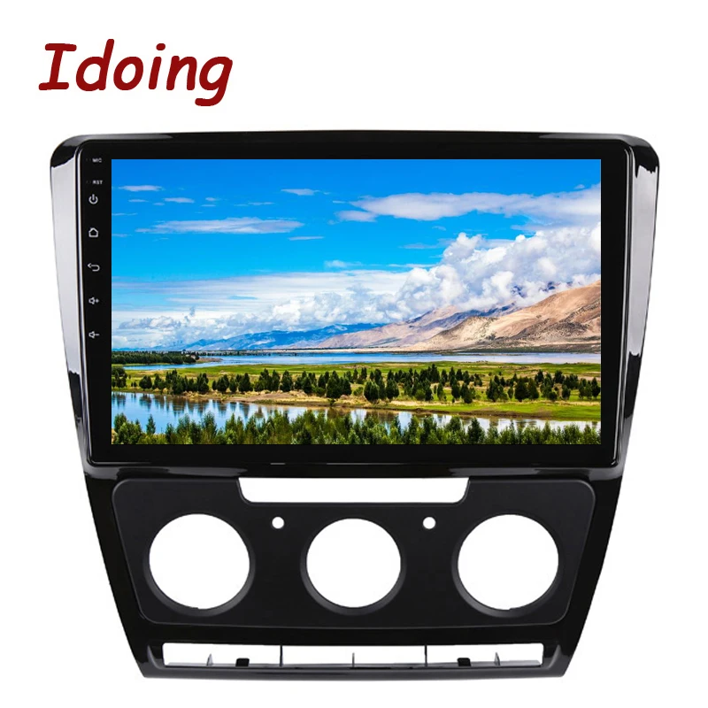 Idoing 10 2 &quotAndroid для Skoda Octavia A5 2008 2013 автомобильный Радио Мультимедиа Видео плеер