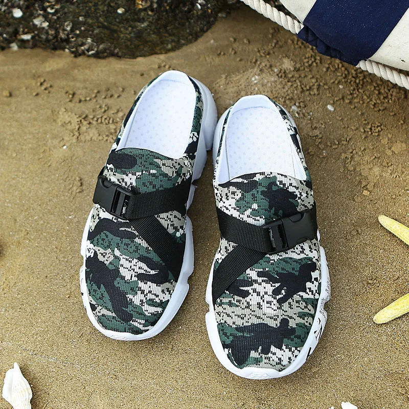 

Men Shoes Summer Men Sandals Camouflage Men Slippers Lightweight Shoes for Men Outdoor Non-slip Summer Zapatos De Hombre