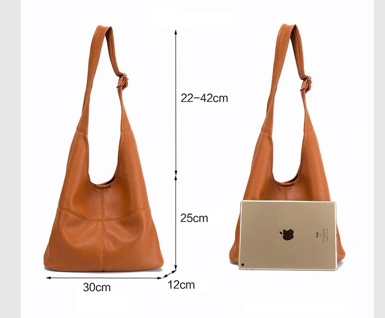 

Casual Women Shoulder Bag PU Leather Composite Bags Female Large Capacity Tote Handbag Solid Lady Travel Purse Shopping Bags