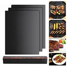 Портативный инструмент для приготовления пищи на открытом воздухе, коврик для барбекю и гриля, многоразовый антипригарный коврик, Аксессуары для выпечки и барбекю