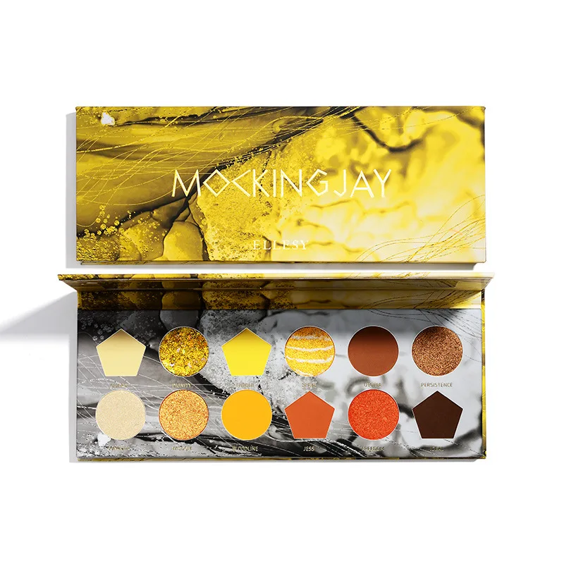 

12 Color Eyeshadows Palette Pearly Matte Mashed Potatoes Sequins Glitter Eye Palette lasting waterproof Shinning Eye Makeup