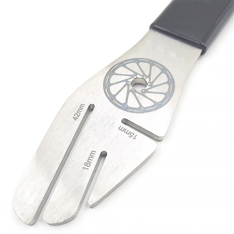 

Bicycle Disc Brake Disc Adjustment Tool Disc Brake Correction Wrench Stainless Steel Repair Tool Anti-Wear Disc Deformation