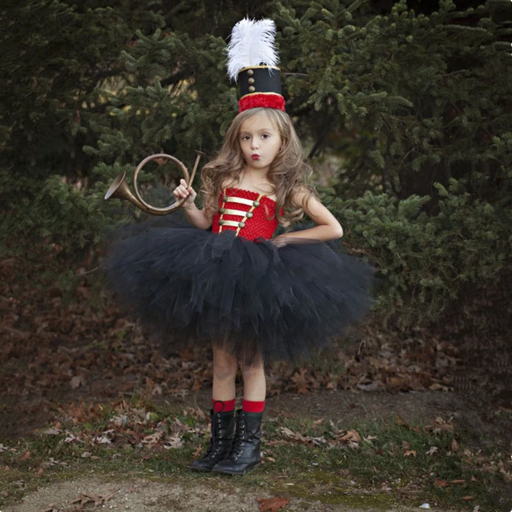 Платье-пачка для девочек в форме цирка Детское платье дня рождения Детская