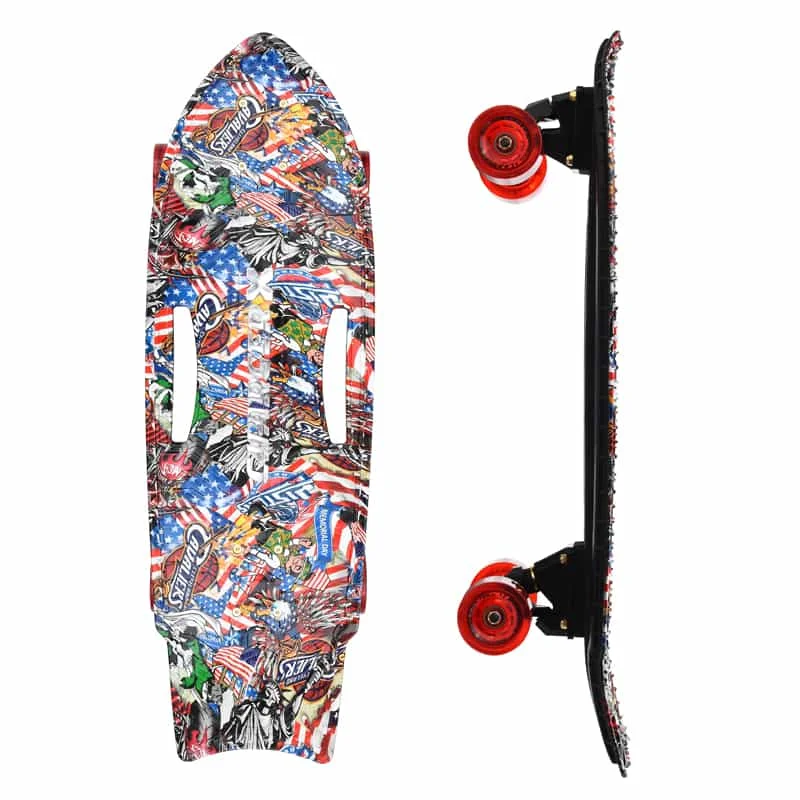 

28'' Surf Skate Board Complete Surfskate Skateboard Outdoor Carving Surfing Cruiser Board | Charger X Hydro USA Surf Skateboard