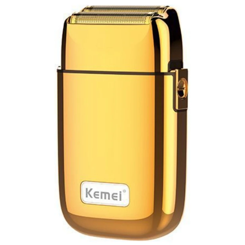 

Мощная полностью Металлическая бритва с аккумулятором для бритья волос для мужчин электрическая бритва для бороды выцветает