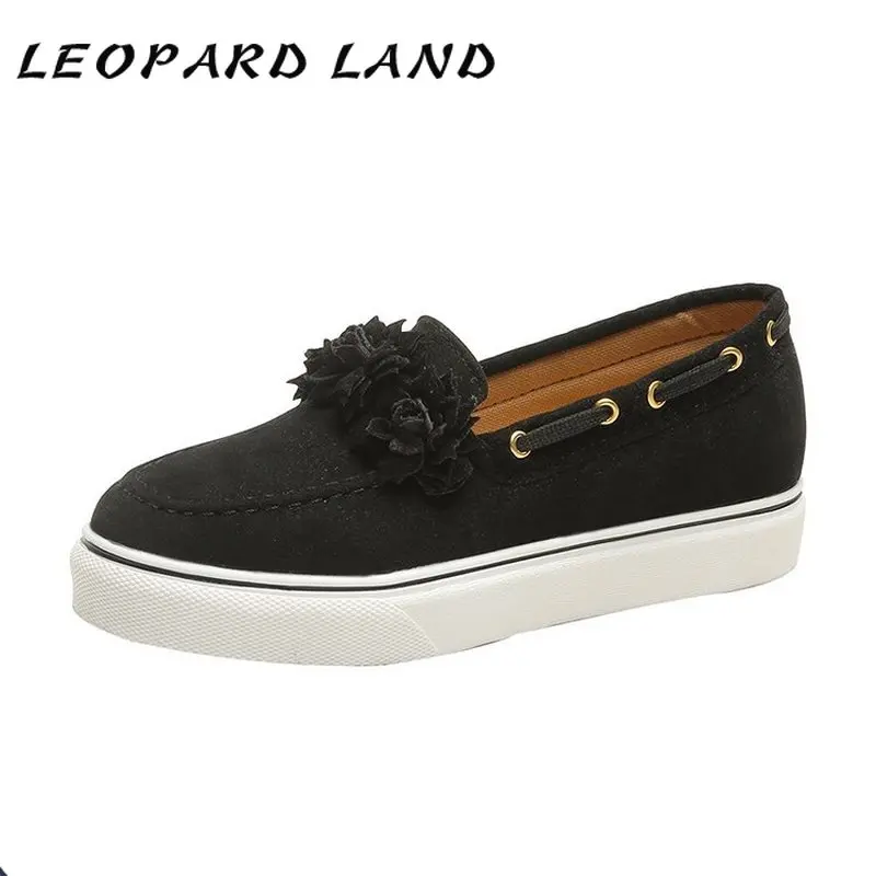

LEOPARD LAND 2020 Spring and Autumn New Women's Low-top Casual Shoes Flat Heel Fashion Casual Women's Single Shoes HYJC