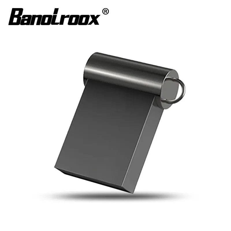 Banolroox оригинальные USB флэш накопители 64 Гб 128 ГБ мини usb 8 16 32 металлический