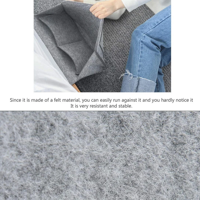 Прикроватная тумбочка с дополнительным карманом для спальни комнаты в общежитии