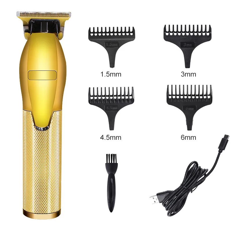 

T blade hair clippers professional salon barber electric trimmer beard shaver for men rechargeable cordless outliner haircut