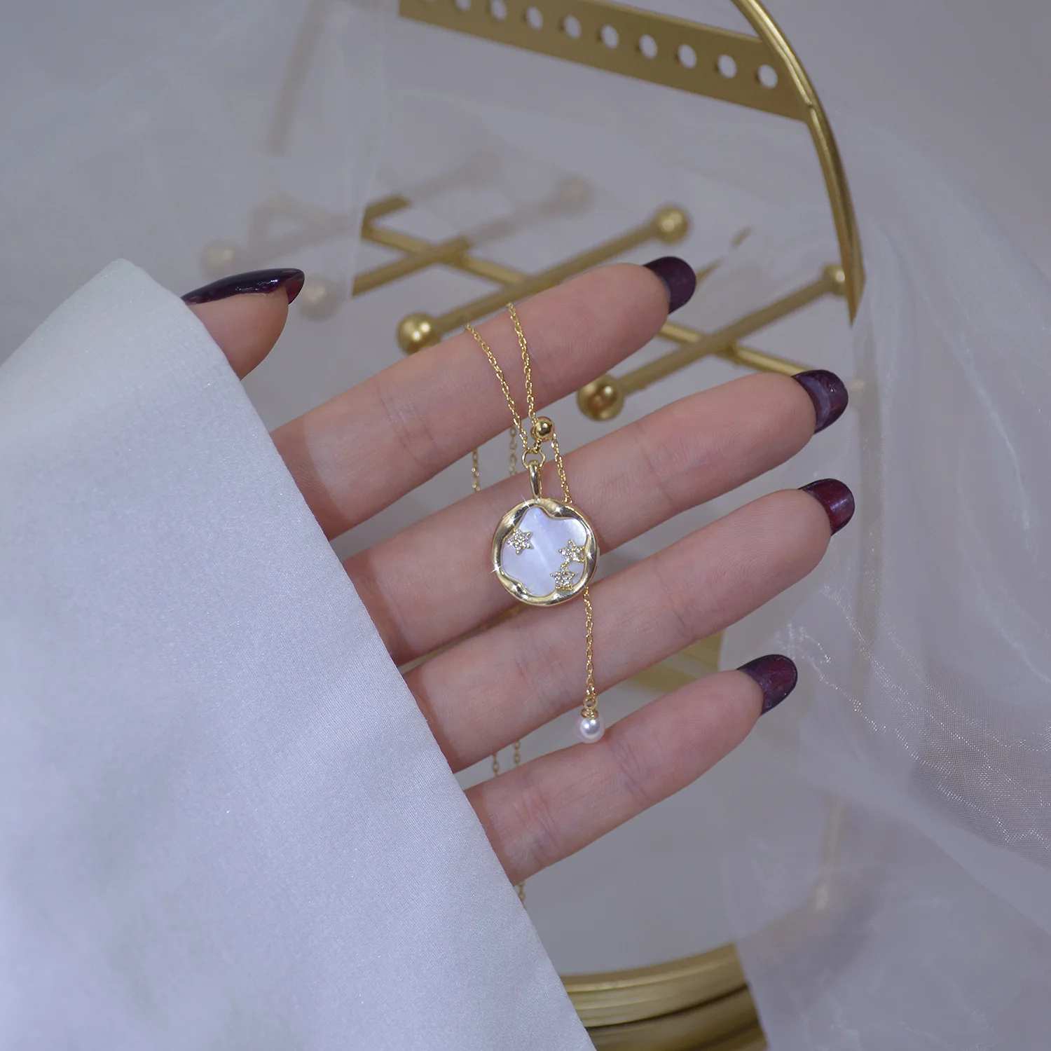 Женские Геометрические Ожерелья с подвеской простые Подарочные ожерелья