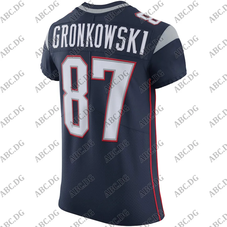 

Customized Stitch Men Women Kid Youth New England Rob Gronkowski Navy Alternate Vapor Untouchable Elite Jersey 4XL 5XL 6XL