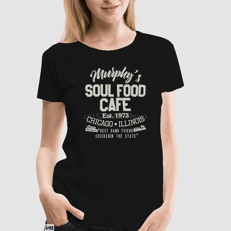 Забавная Мужская футболка новинка The Bluetooth Brothers-Soul Food Cafe | Женская одежда