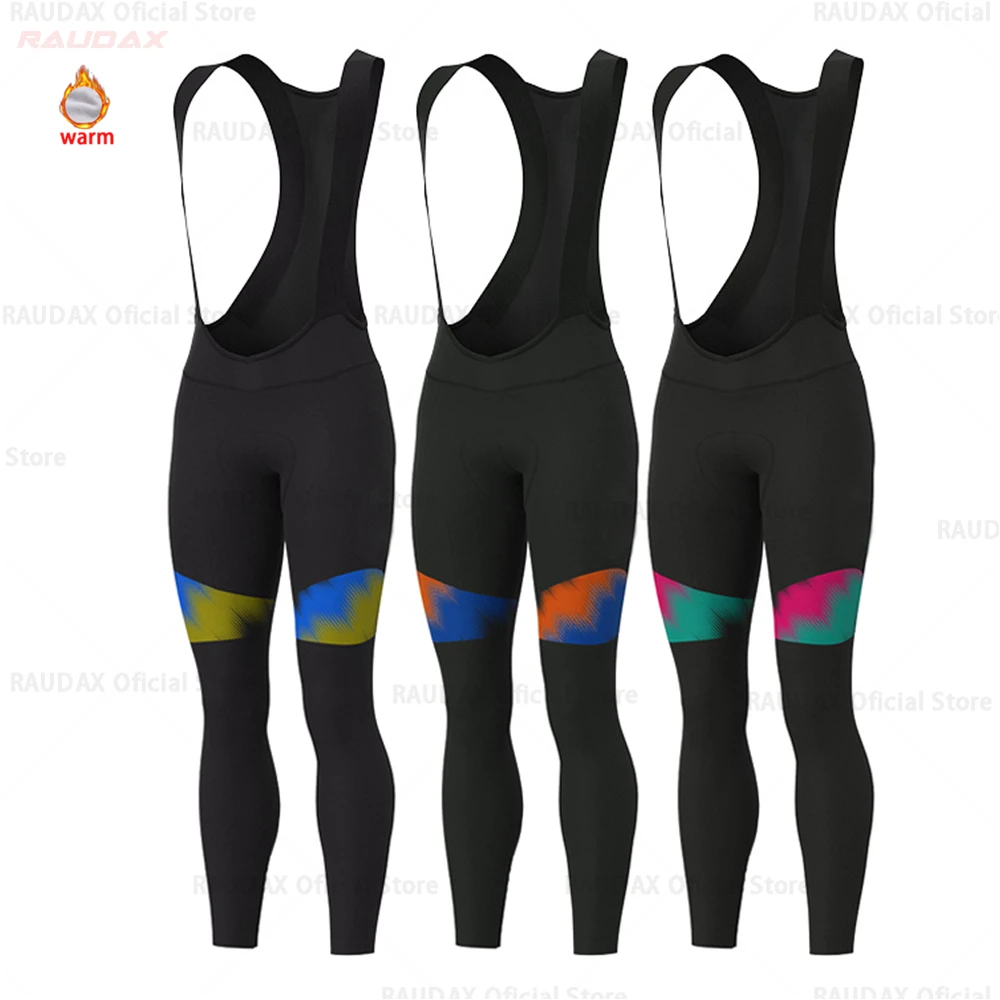 

Женские велосипедные штаны raudax, новинка 2020, командная зимняя флисовая одежда для велоспорта, комбинезон для горного велосипеда, одежда для ...