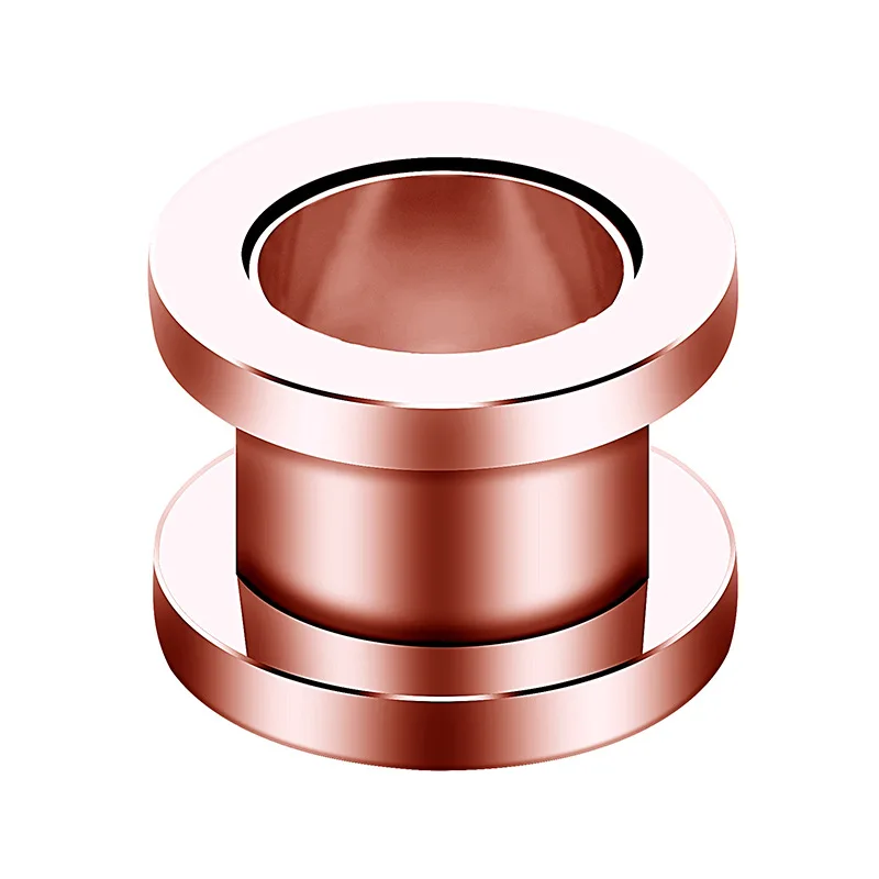 Набор для растяжки ушей из нержавеющей стали комплект 36 шт. стрейчеров 14G 00G