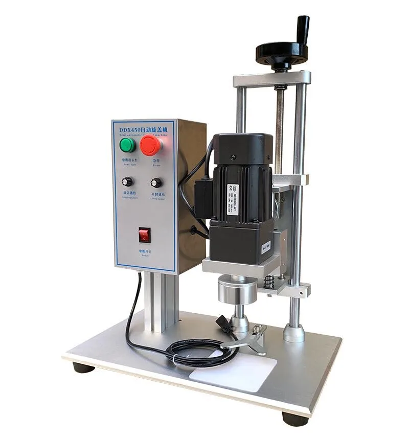 Настольная автоматическая крышка укупорка машины круглые колпачки Авто