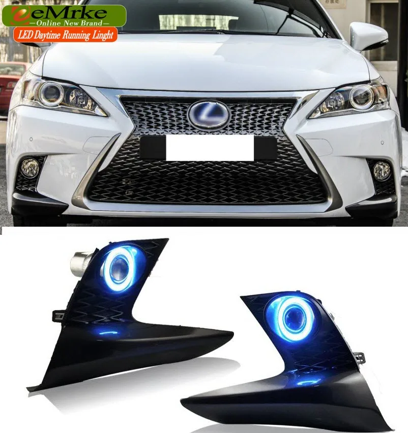 Автомобильные светодиодные дневные ходовые огни для Lexus CT220h F Sport 2014 2017