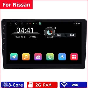 Автомобильный видеоплеер, Android 10,0, для автомобилей Nissan Pathfinder, x-trail t31, Qashqai J10, с Bluetooth, радио, RDS, USB, камера заднего вида