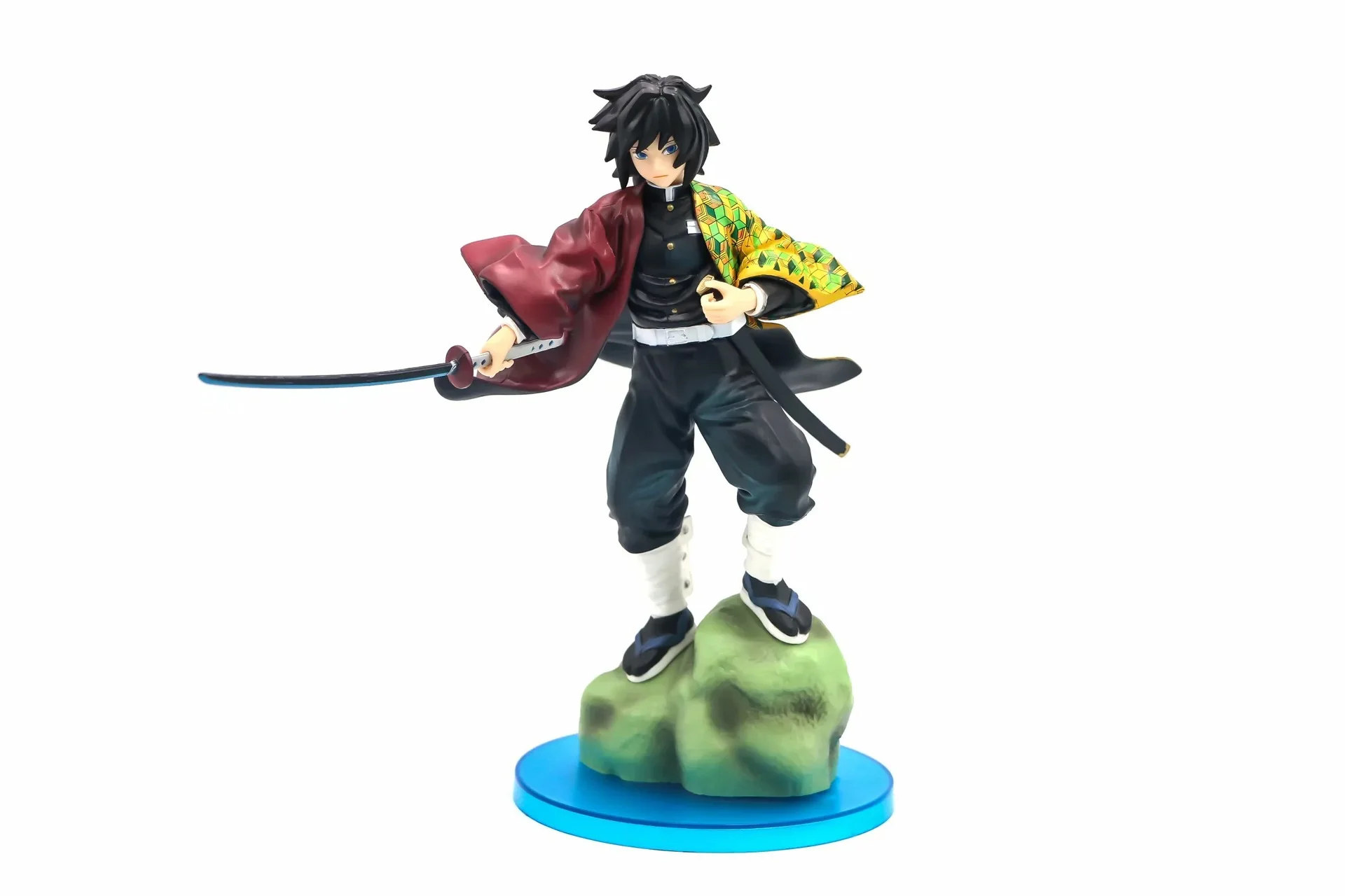 

23 см кавайная фигурка томиока Giyuu манга, фигурка незуко иносукэ, аниме, экшн-фигурка рассекающего демонов, Игрушечная модель Tomioka Giyuu, подарок