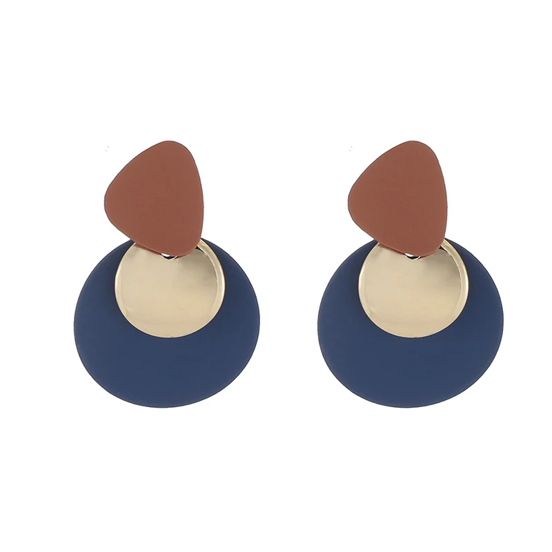 

Mihan S925 needle Fashion Jewelry Geometric Earrings Popular Design Vintage Temperament Drop Earrings For Celebration Gifts