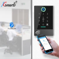 office smart bluetooth door access control system with nfc reader support fingerprint code ic cards ttlock unlock