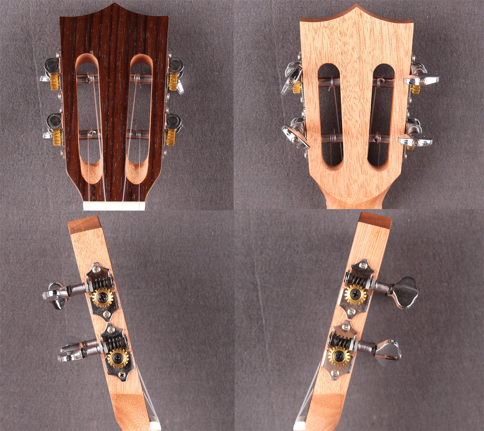 Концертное укулеле! Сверху и сбоку сзади темное дерево! Укулеле 4 струны гитара