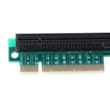 PCI E 8X до 16X переходник Express x8 x16 90 градусов для 1U/2U|Компьютерные