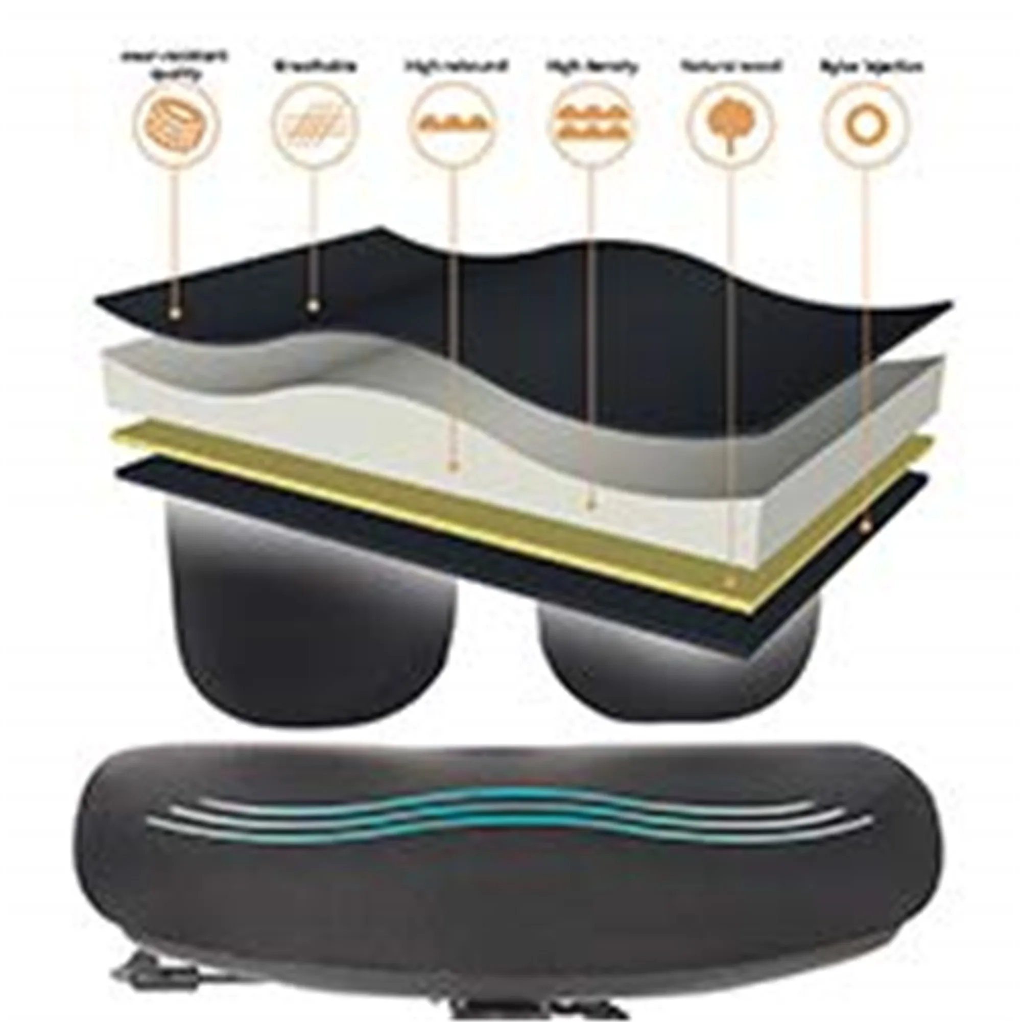 

Computer chair gaming chair office chaircafe racing chair with Adjustable Headrest