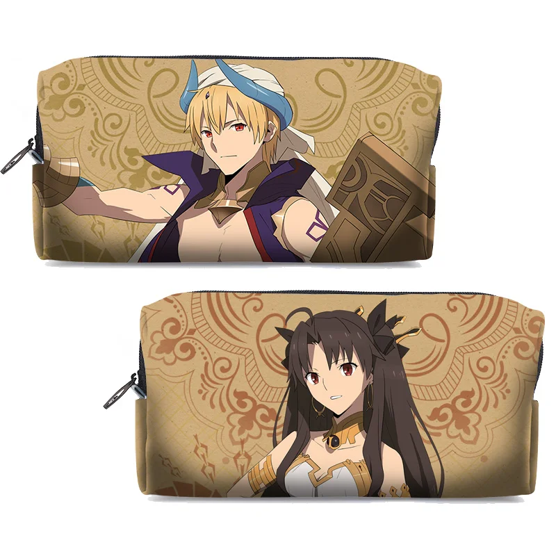 Аниме Fate/Grand Order Ishtar Gilgamesh Косплей Студенческая ручка сумка Карандаш Чехол