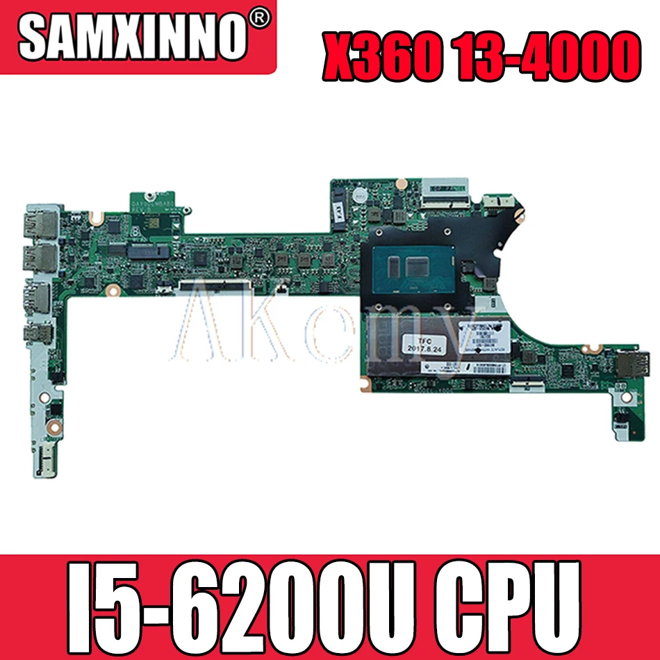 

High quality For X360 13-4000 13-4172NA Laptop Motherboard DAY0DEMBAB0 With SR2EY I5-6200U CPU 100% working well