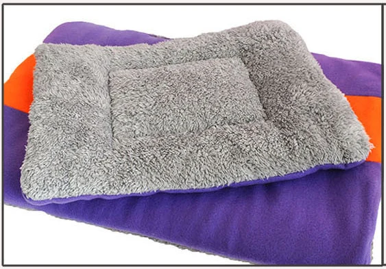 Кровать для собак коврик домашних животных кровать зимнее плотное теплое одеяло