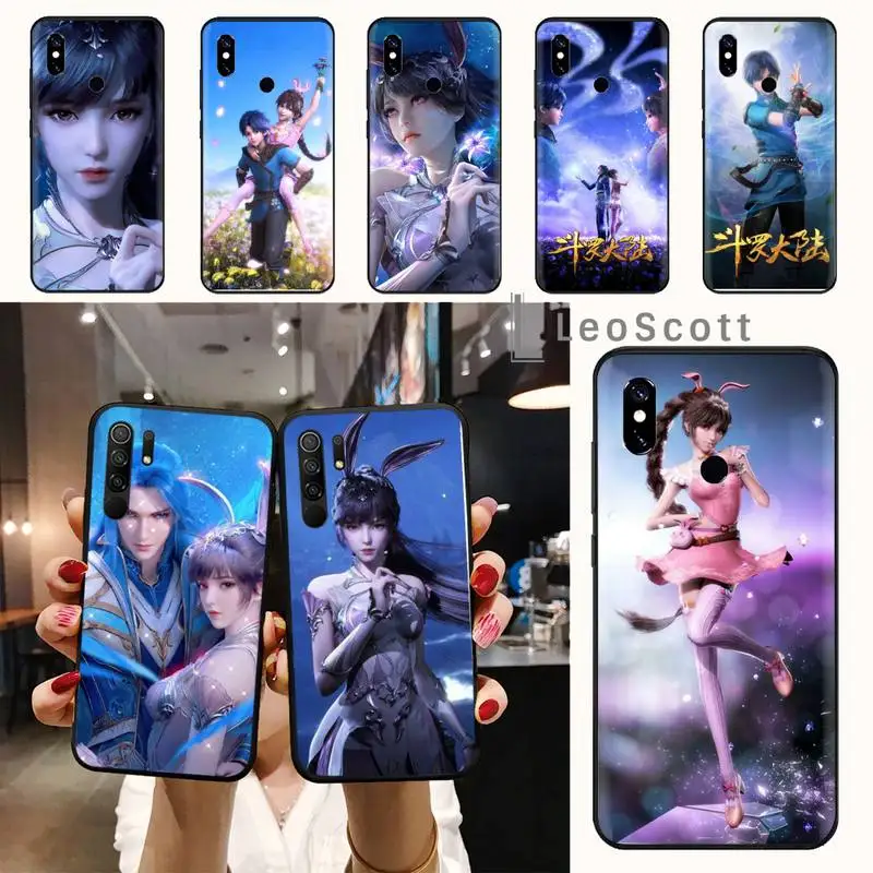 

Douluo Dalu chinese cartoon Phone Case For Xiaomi Redmi note 7 8 9 t max3 s 10 pro lite funda shell coque cover