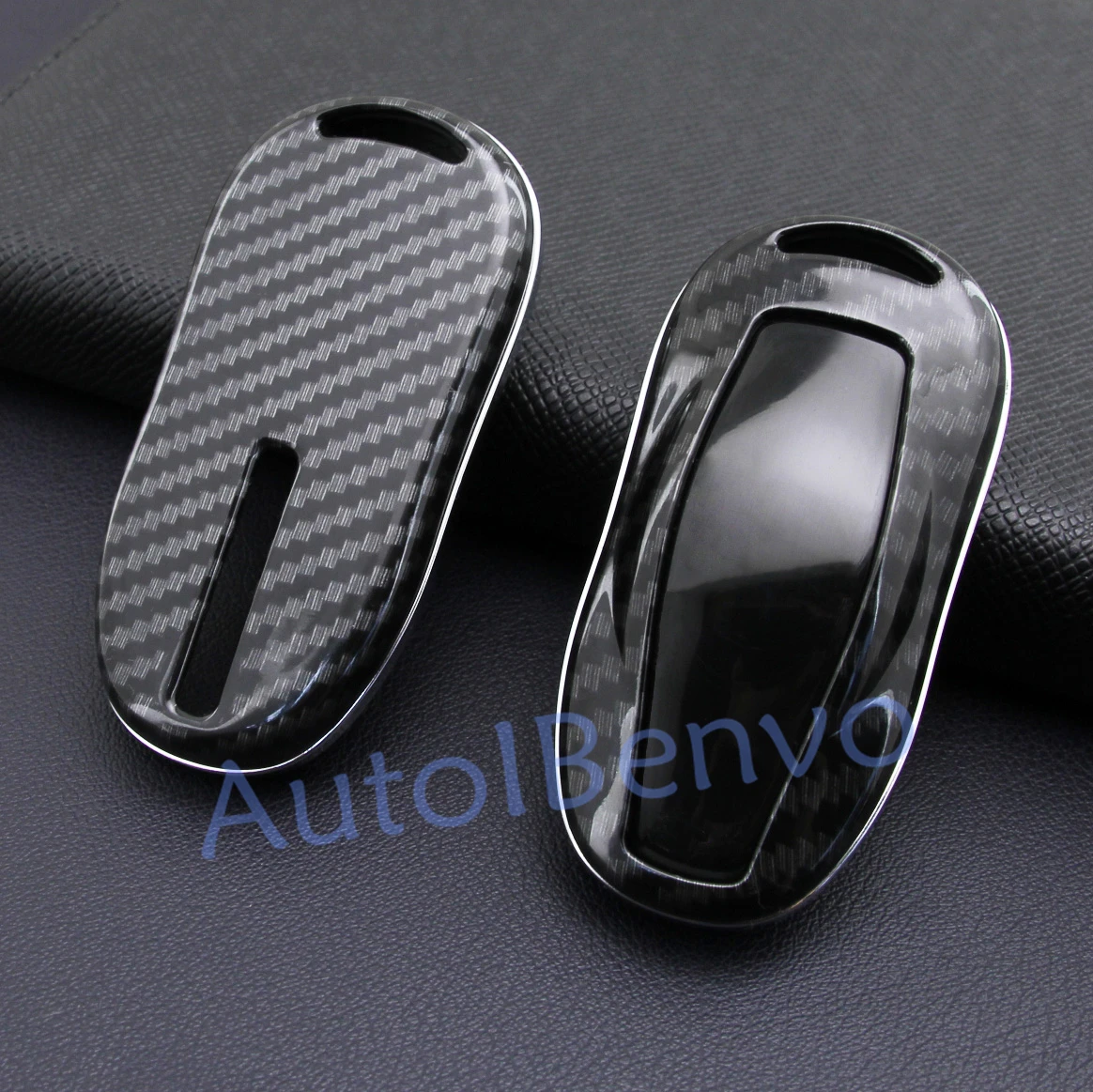 Защитный чехол для ключа Tesla Model 3 из углеродного волокна | Автомобили и мотоциклы