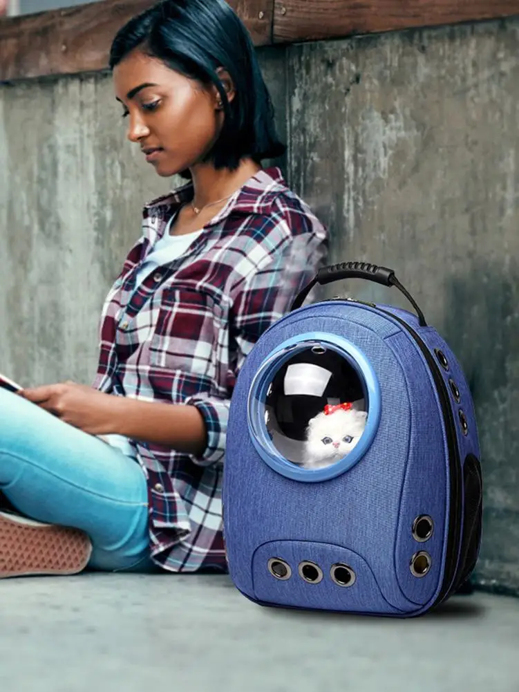 Воздухопроницаемый рюкзак для домашних животных сумка переноски путешествий