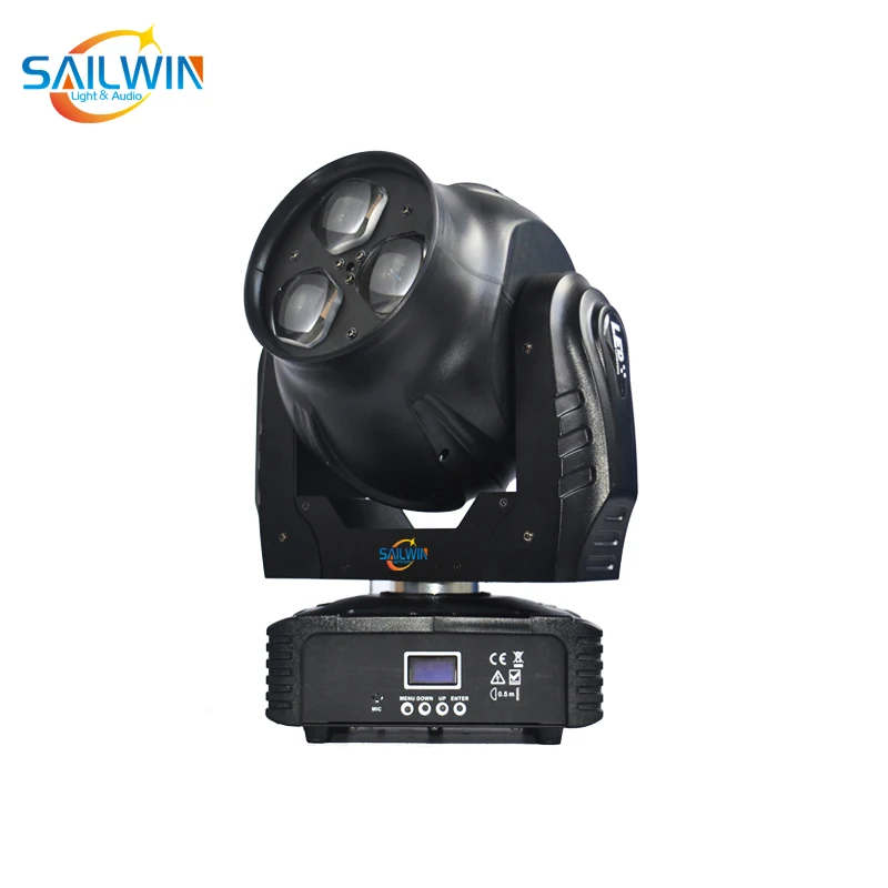 Мини 3*40 Вт 4в1 RGBW OLED Moving Head Bee Eye Light DJ LED Effect Big Wash Lyre для вечеринки клуба | Лампы и