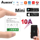 Мини-переключатель Aubess 16 А Zigbee 3,0 сделай сам для таймера 