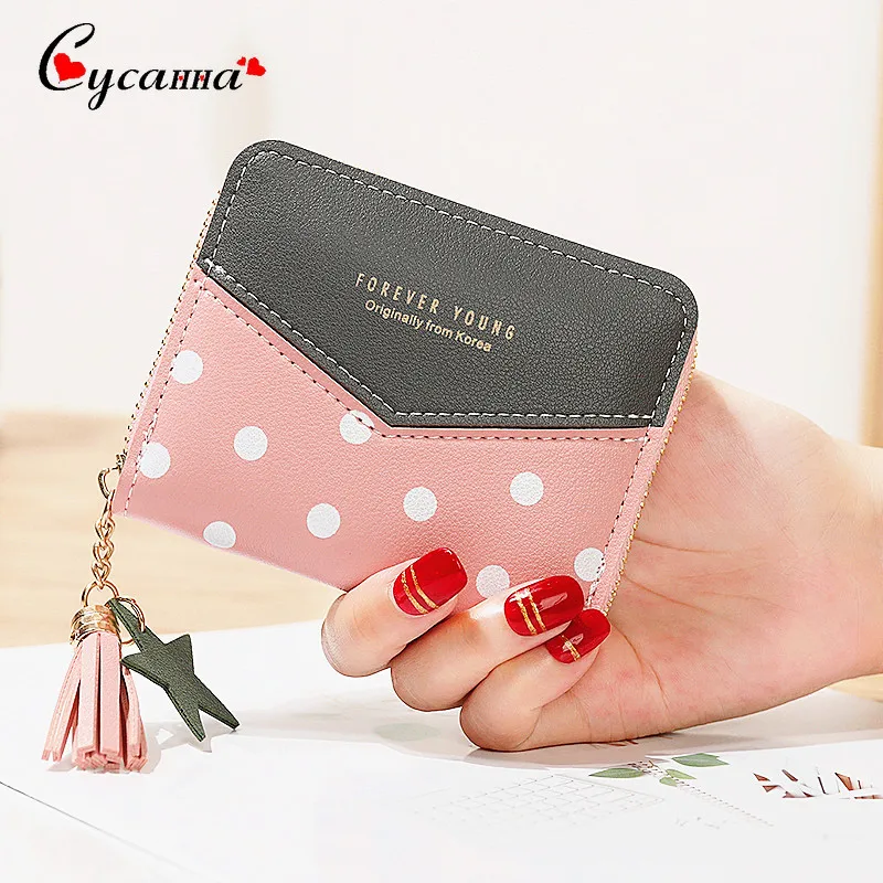 Маленький женский кошелек роскошный бренд знаменитые Мини женские кошельки