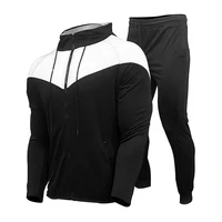 fall 2021 mens gym clothing set hoodies pullover sportswear running fitness weight loss sweating sports jogging suit