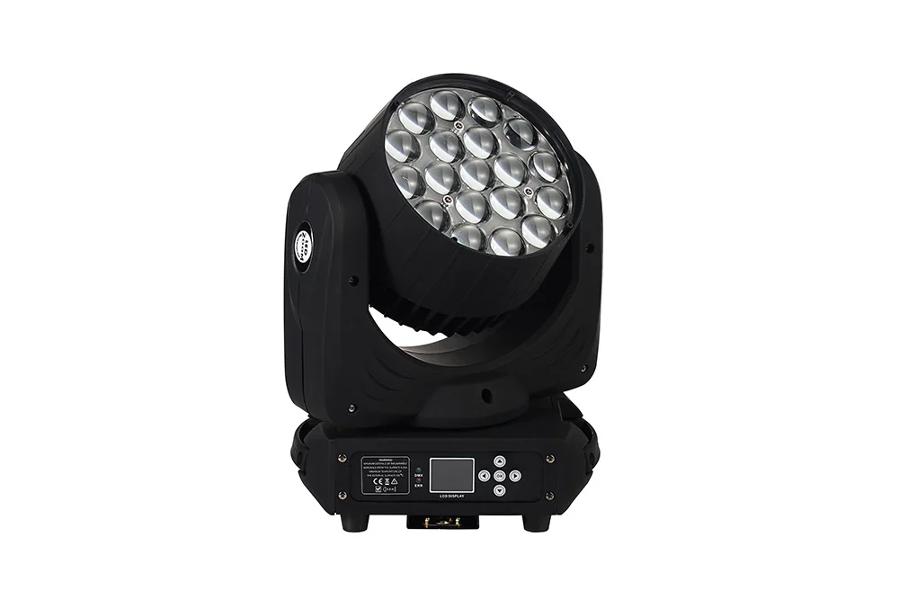 Imrex Высокое качество 19*15 Вт Osram RGBW 4в1 светодиодный светильник с движущейся головкой идеальный зум моющаяся движущаяся головка DMX DJ сценический светильник для дискотеки