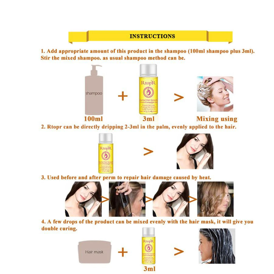 Эфирное масло для роста волос жидкость выпадения средство против ухода за