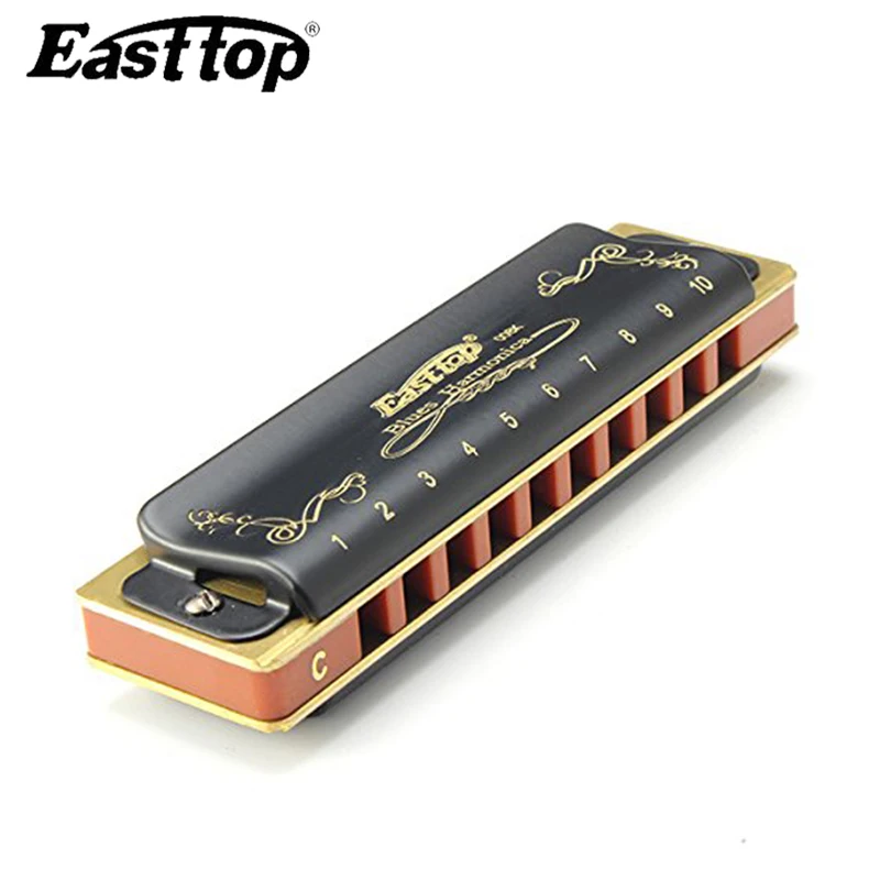 Easttop T008K 10 отверстий диатоническая гармоника для рта Ogan Woodwind музыкальный