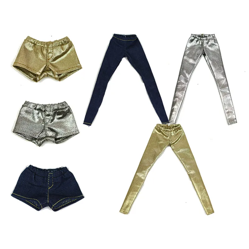 Модные узкие и тонкие сексуальные эластичные леггинсы брюки для Барби одежда 1/6