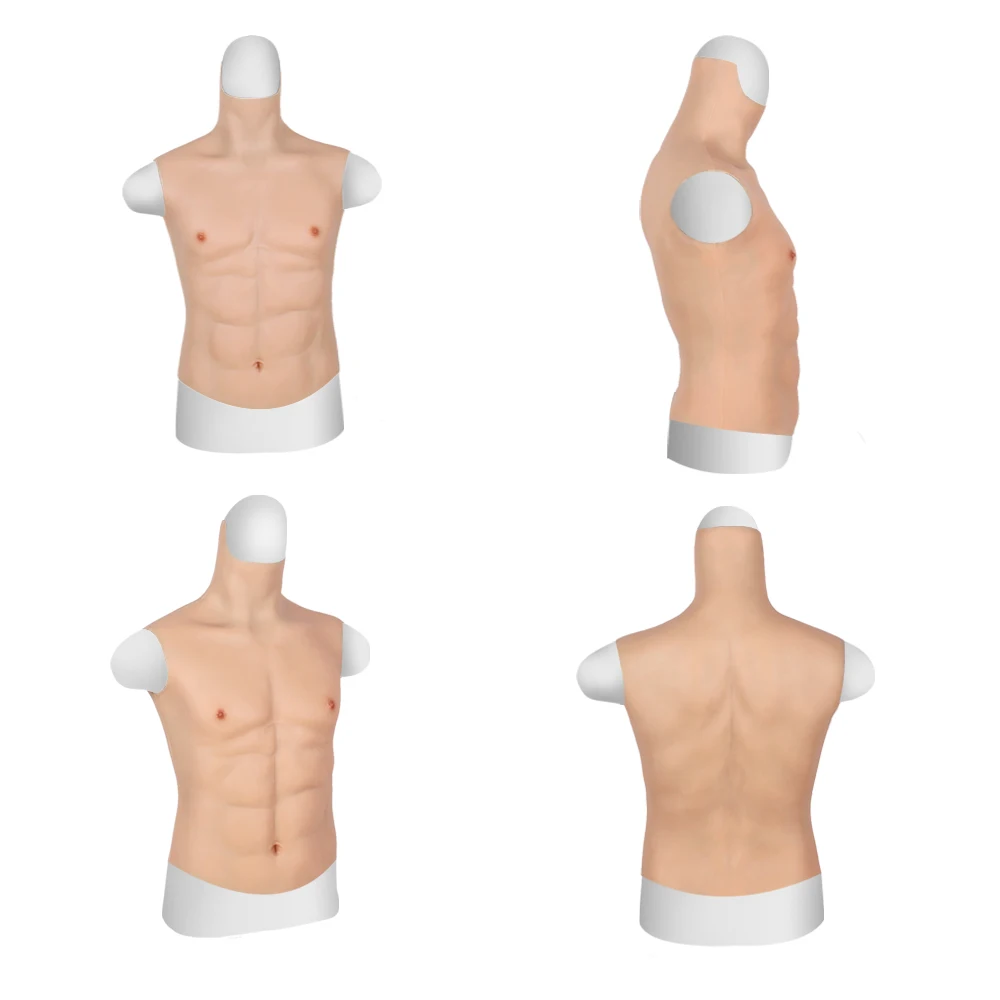 CYOMI ручной работы жуткая Реалистичная силиконовая мышц Костюмы для косплея