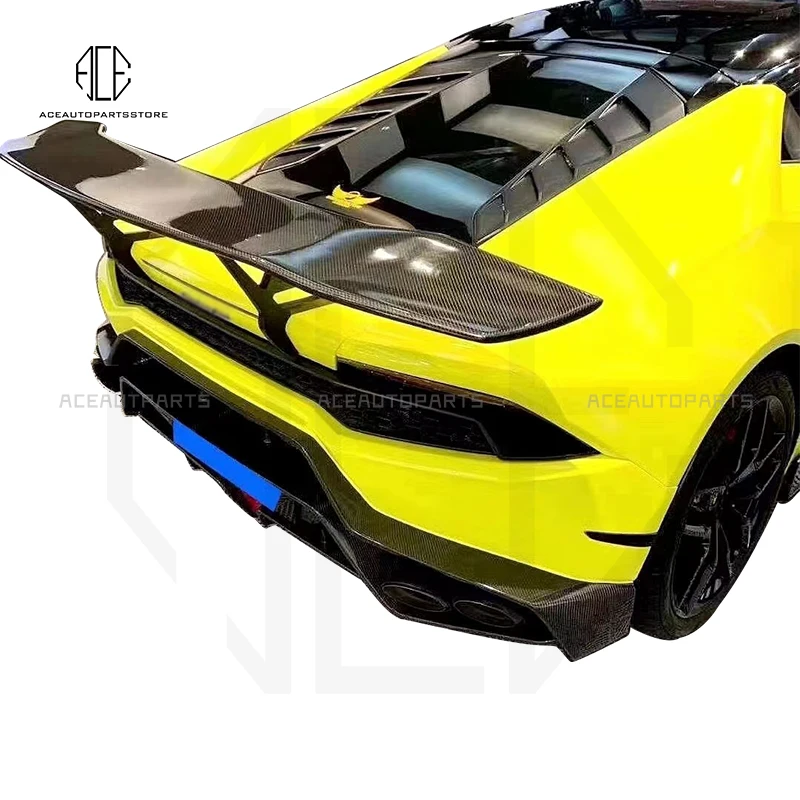 Настоящее углеродное волокно заднее крыло автомобиля спойлеры для багажника