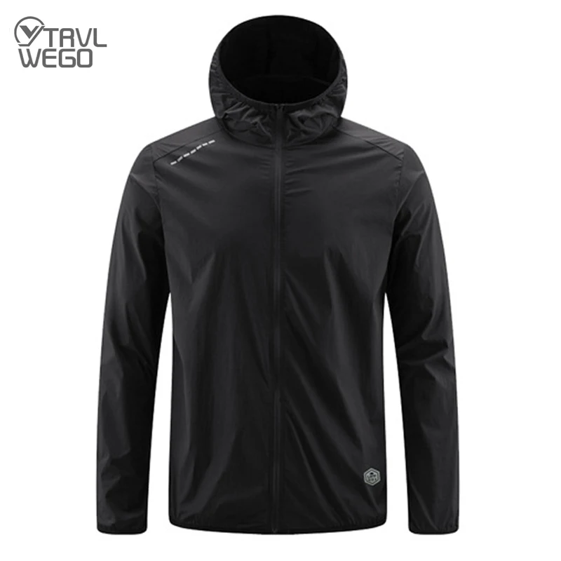 

TRVLWEGO Men Women Quick Dry Trekking Camping Jacket Outdoor Hunting Fishing Shirt Loneg Sleeve Hiking Waterproof Clothing