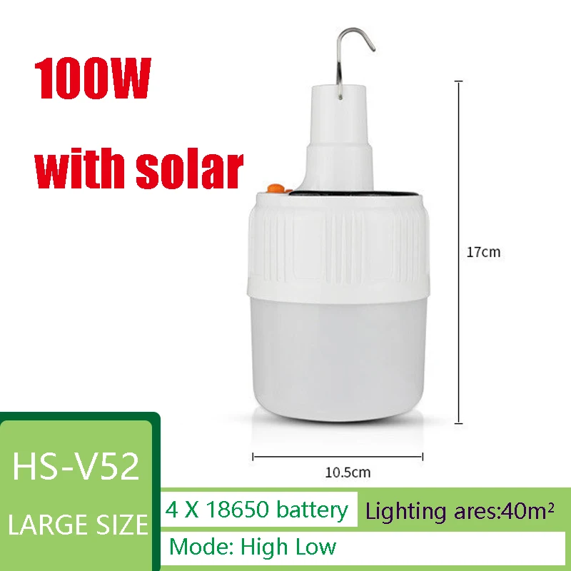 Уличная аккумулясветодиодный аварийная Светодиодная лампа с USB портативный